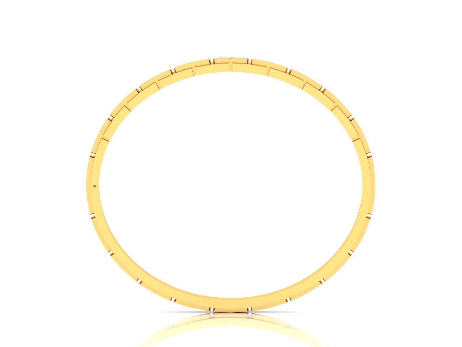 Band 3dm Render Details gold ring with diamonds 3D print model_2