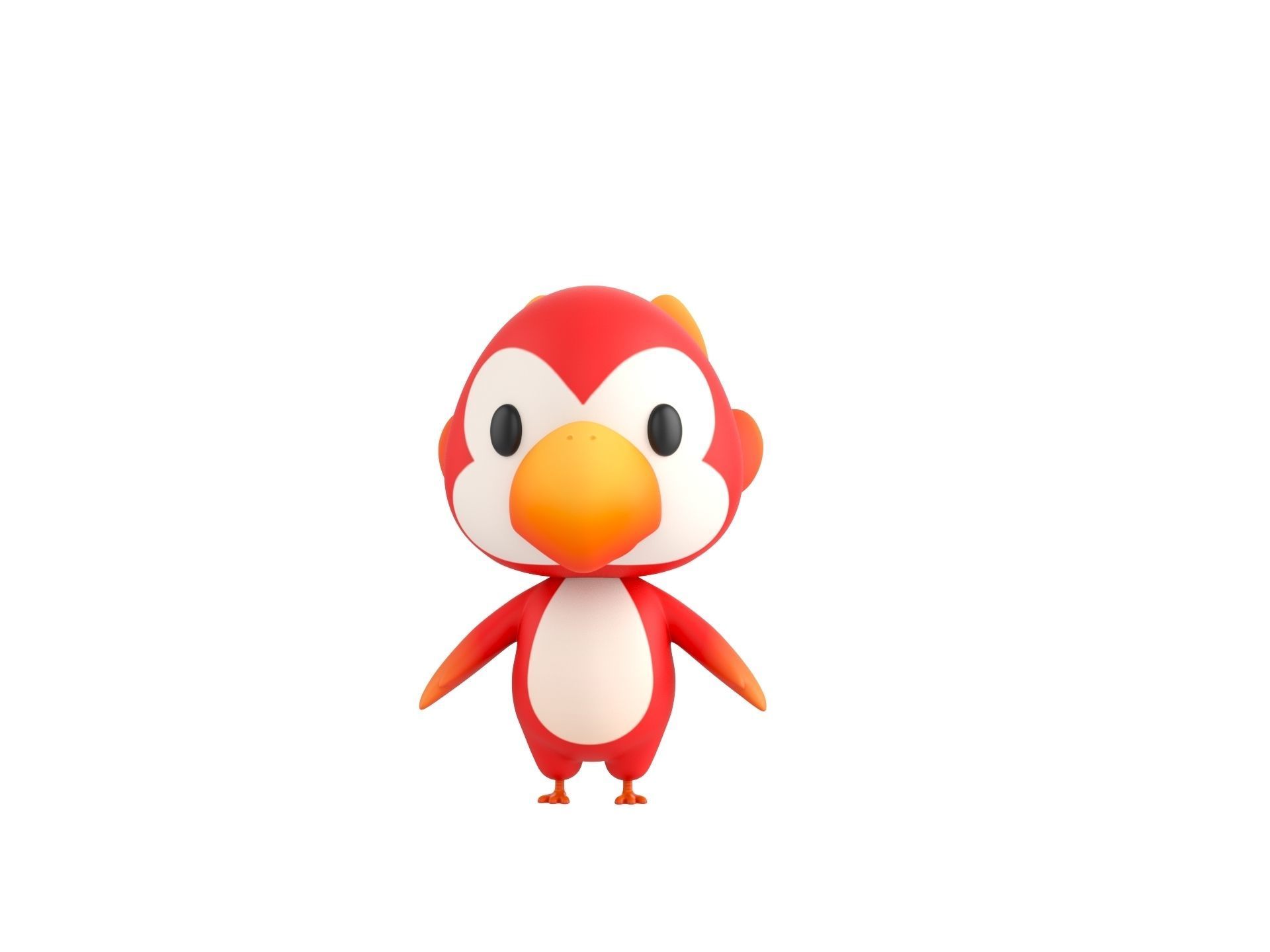 Character213 Parrot 3D model_1