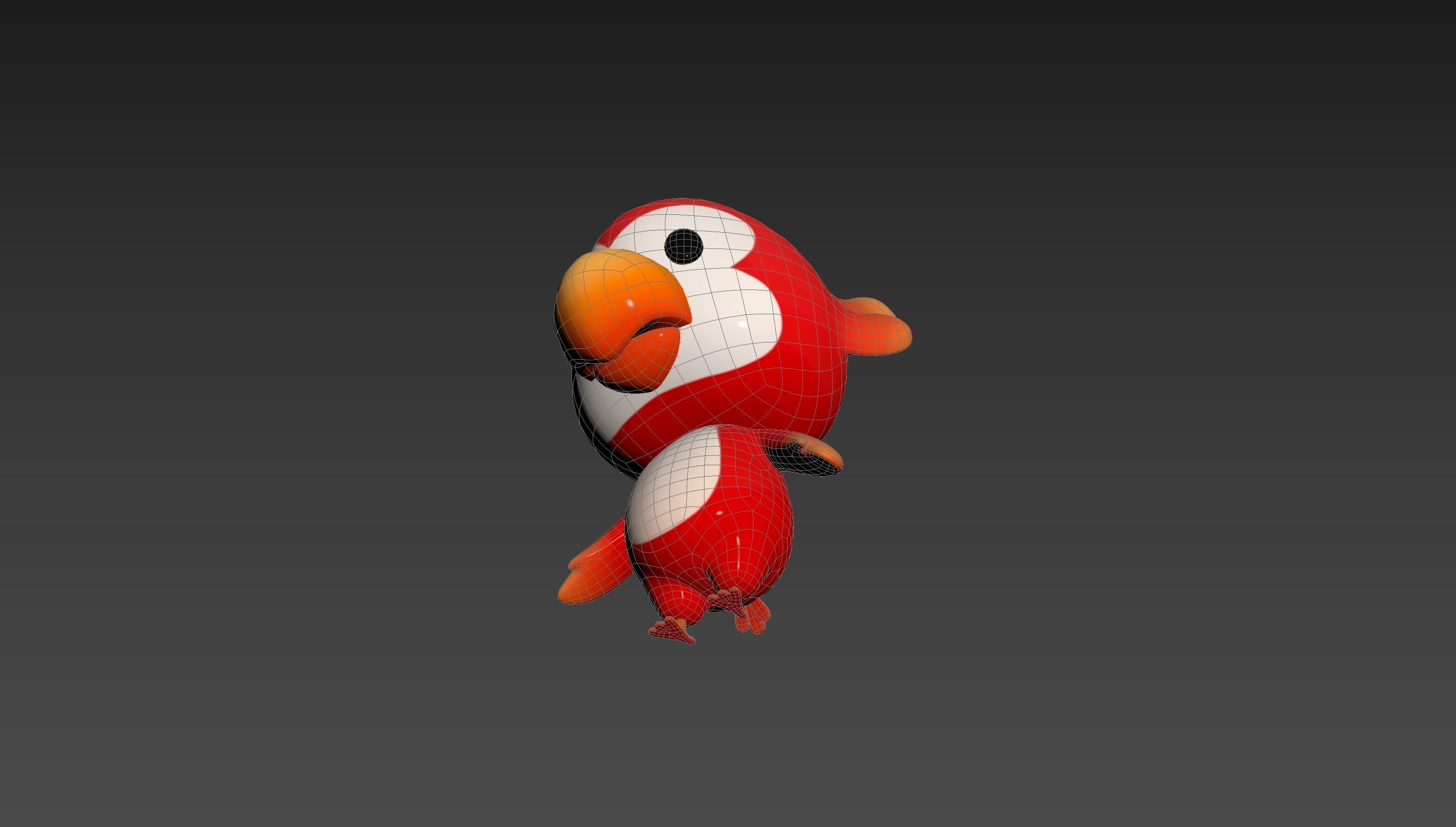 Character213 Parrot 3D model_23