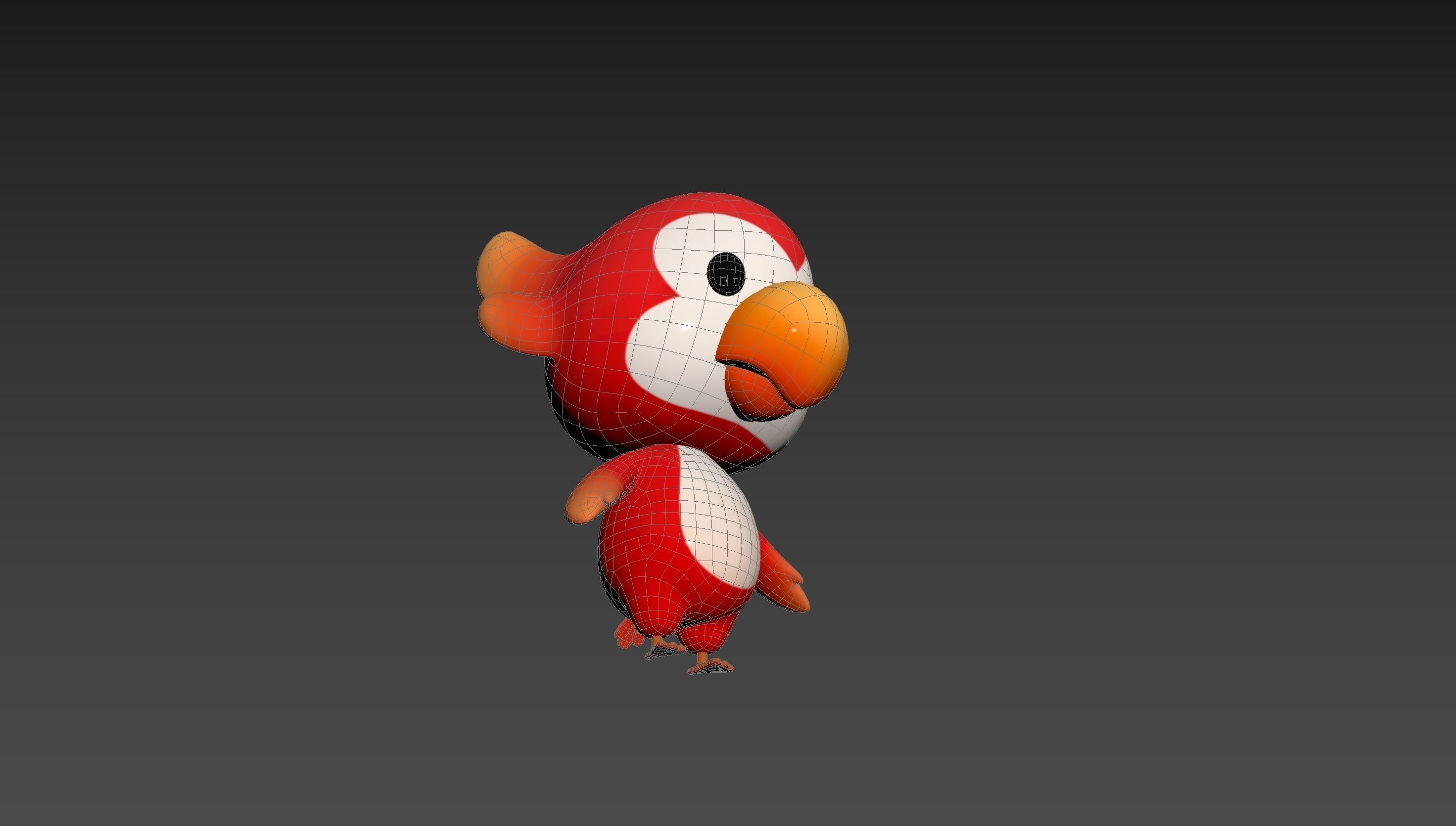 Character213 Parrot 3D model_14