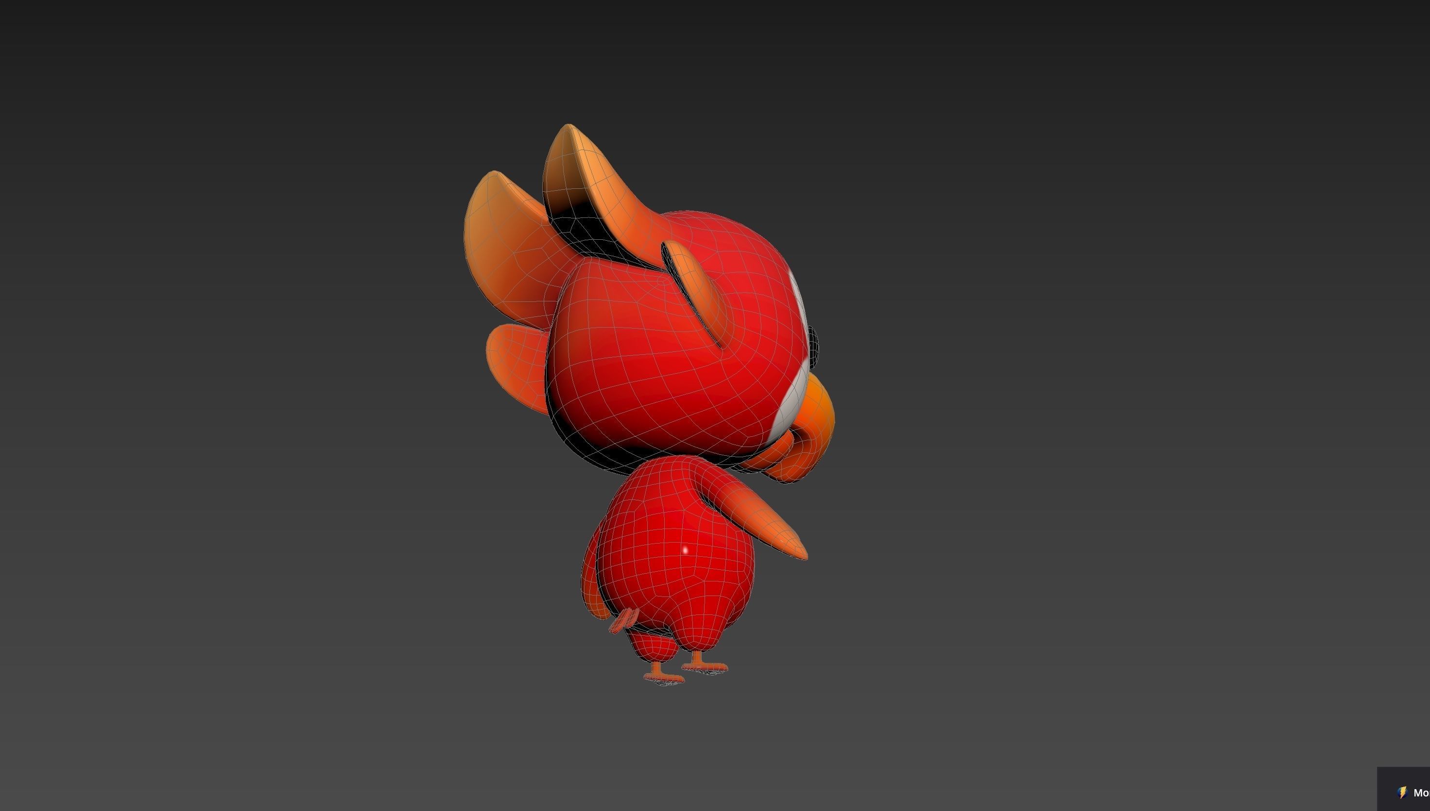 Character213 Parrot 3D model_17