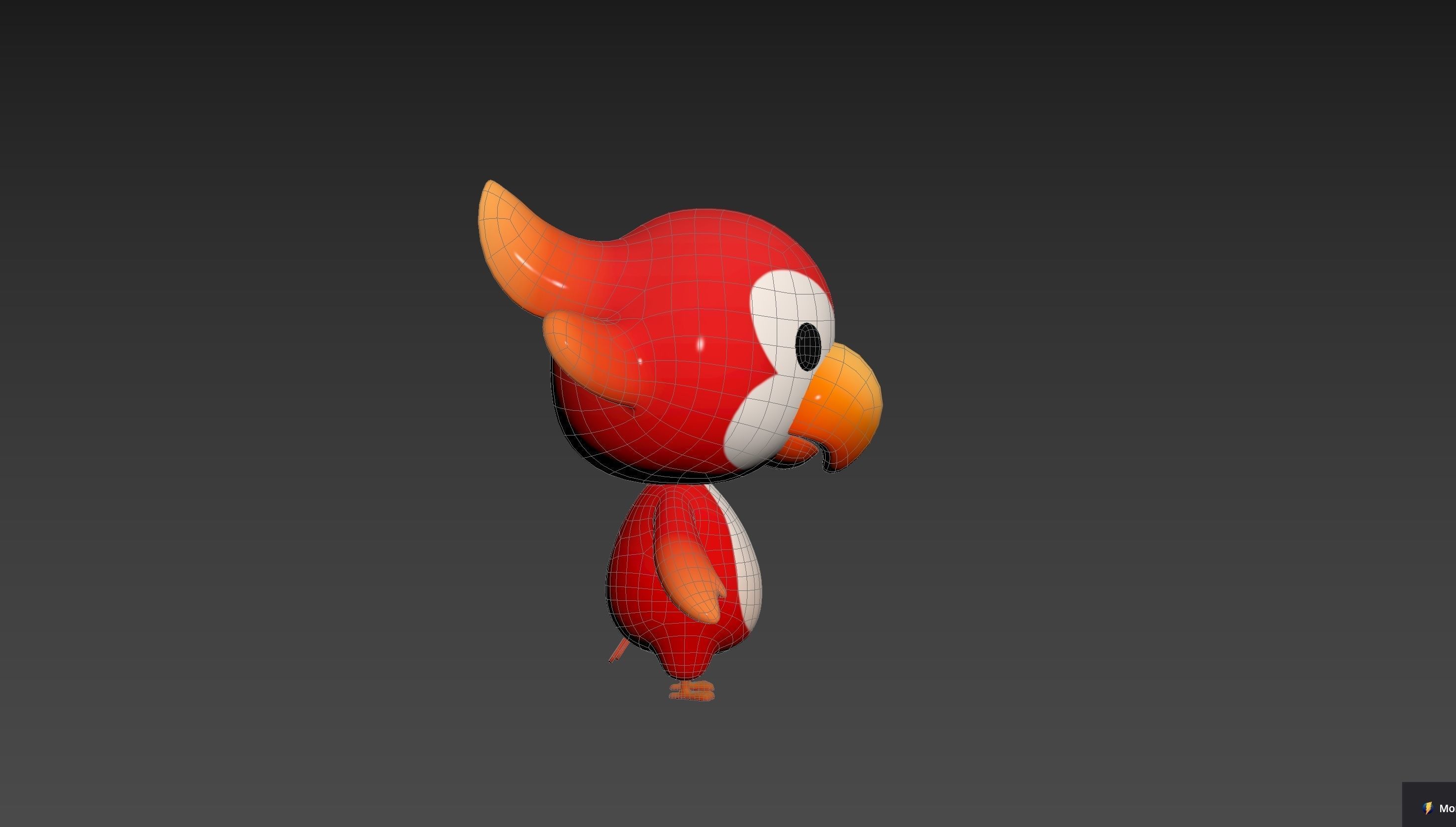 Character213 Parrot 3D model_16