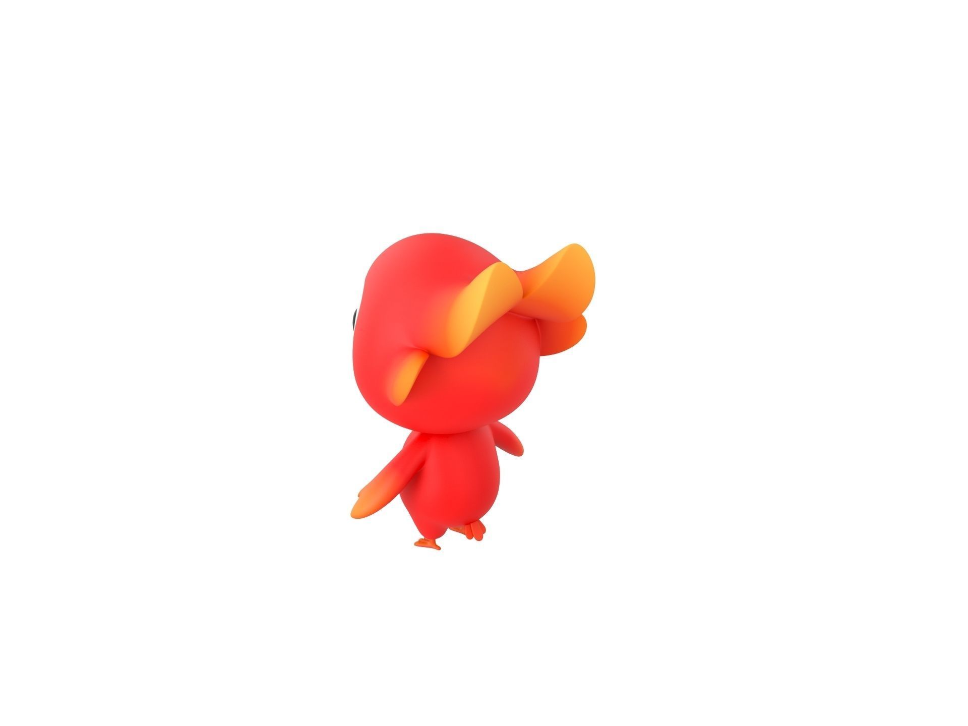 Character213 Parrot 3D model_6