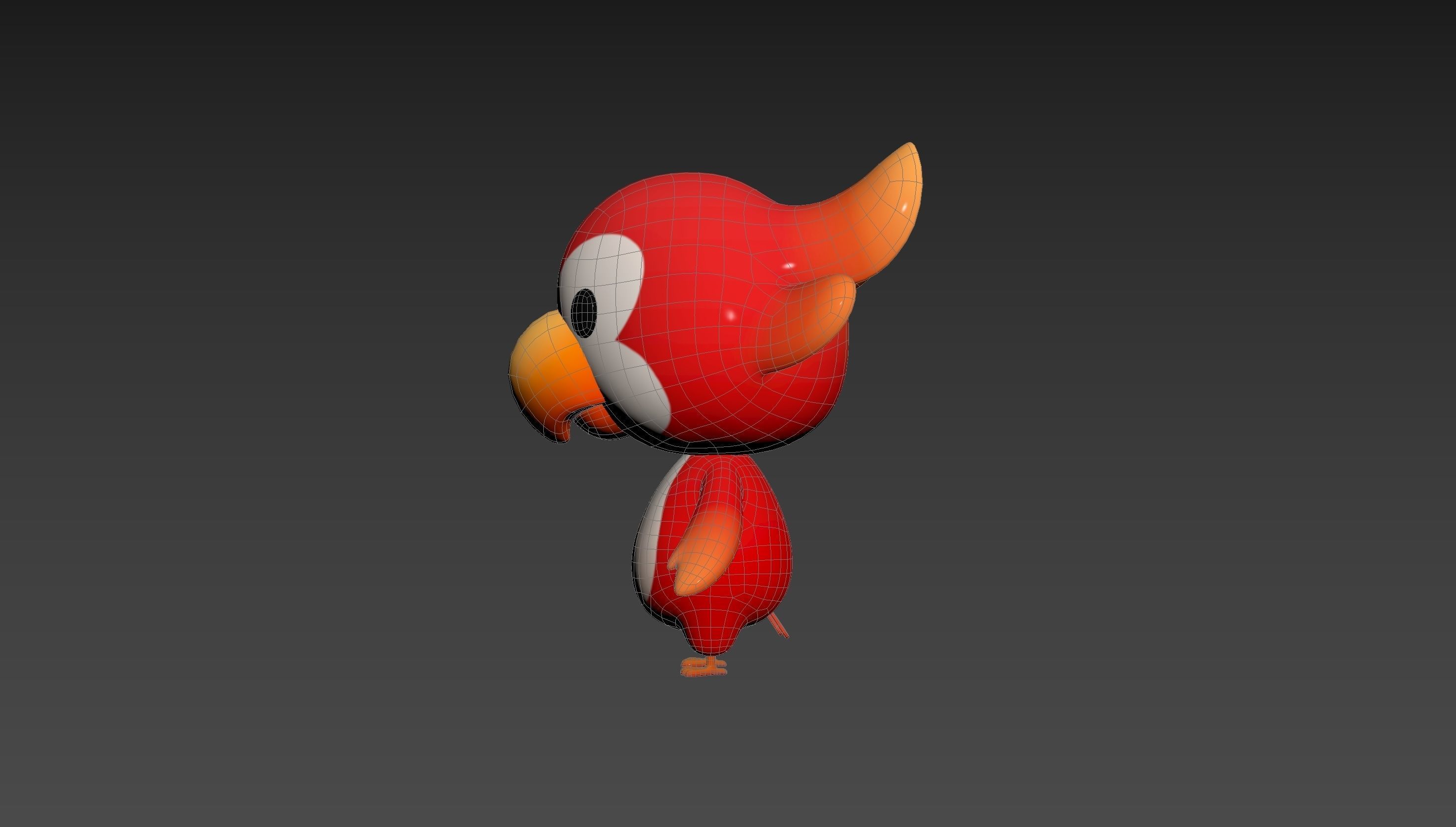 Character213 Parrot 3D model_22