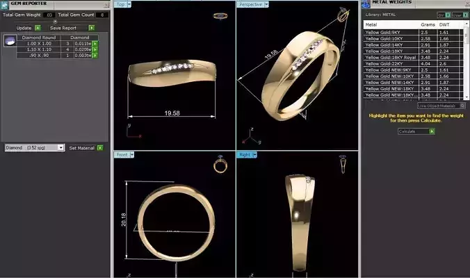 Band 3dm Render Details 