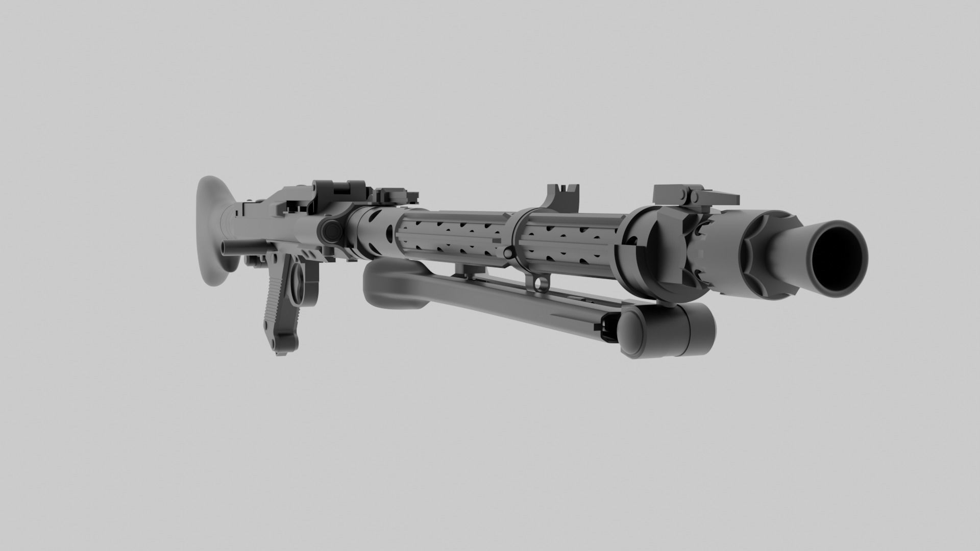 DLT-19 Heavy Blaster Rifle 3D model_5
