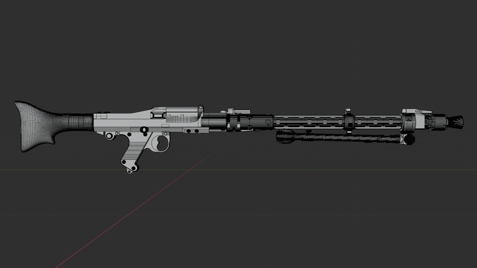 DLT-19 Heavy Blaster Rifle 3D model_2