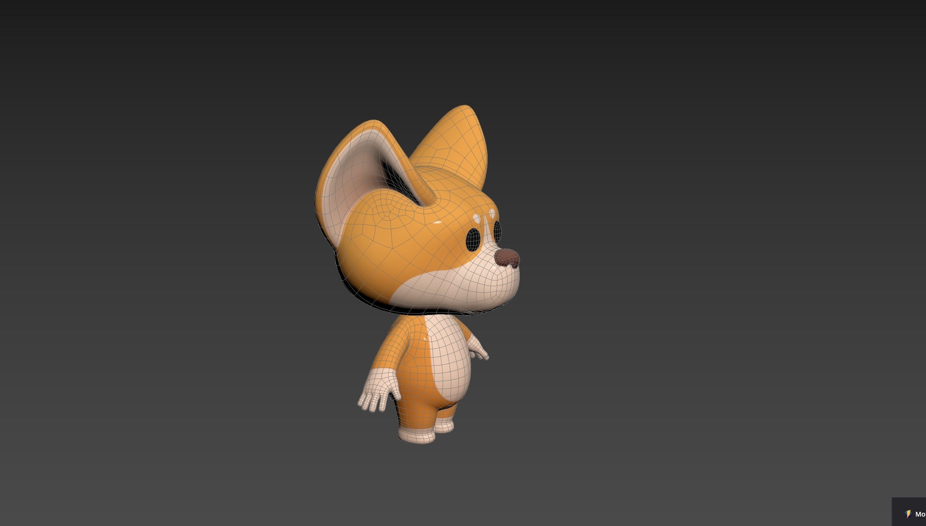 Character214 Corgi 3D model_15