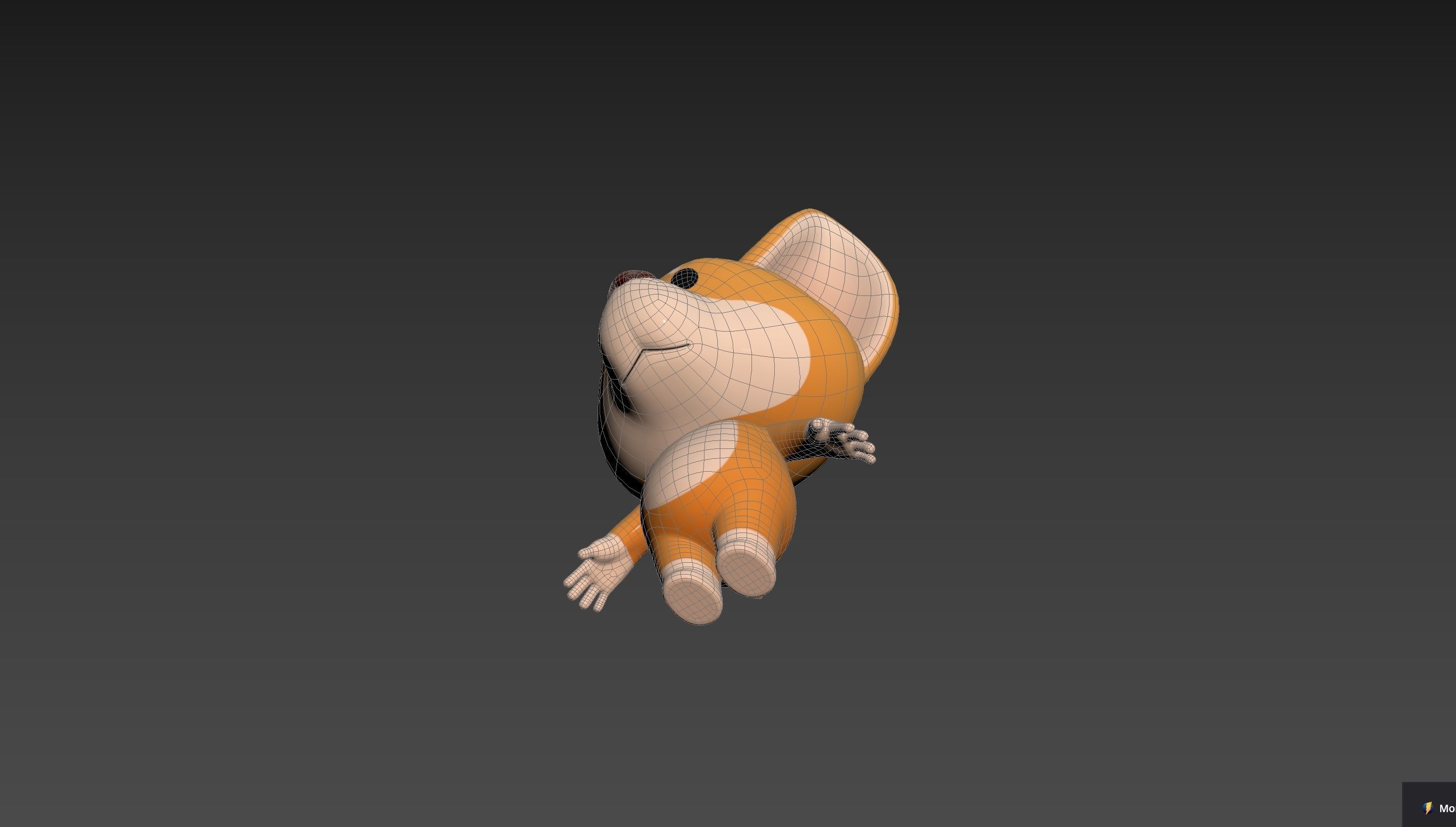 Character214 Corgi 3D model_23