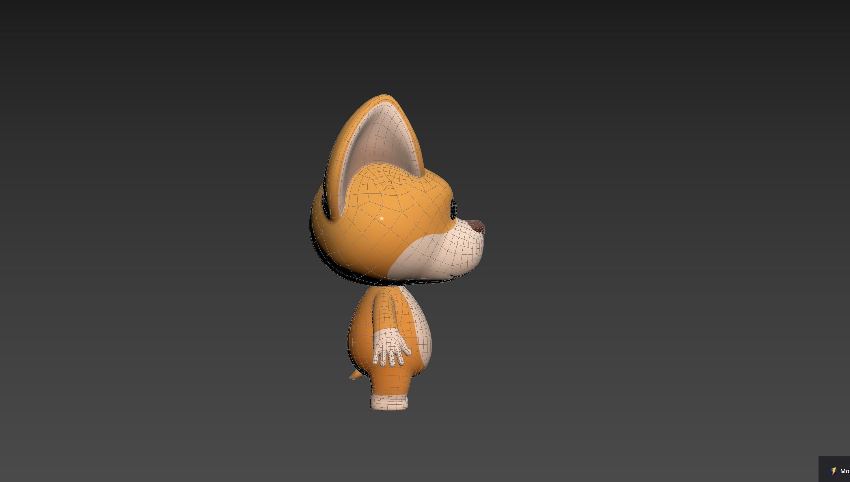 Character214 Corgi 3D model_16