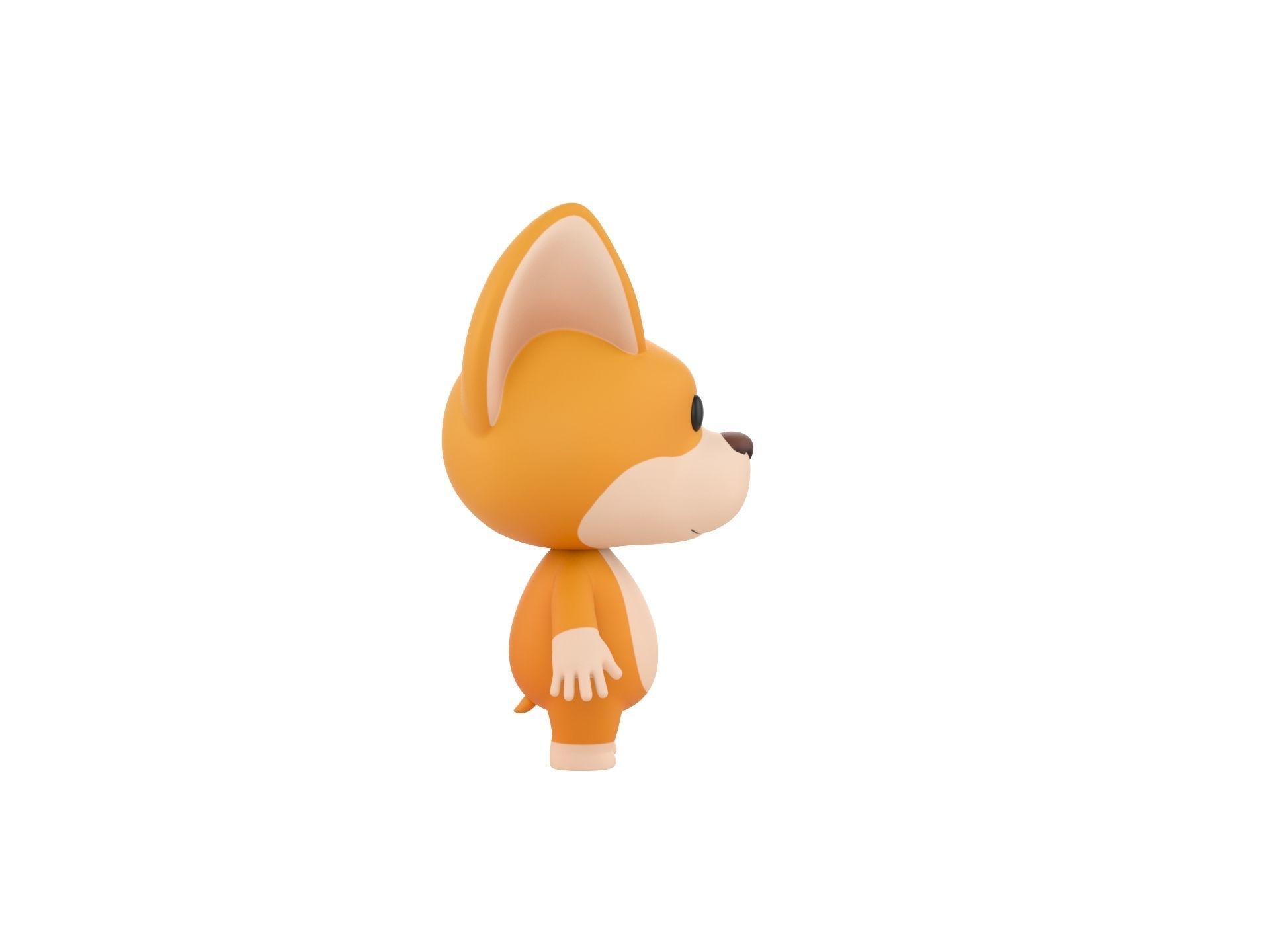 Character214 Corgi 3D model_3