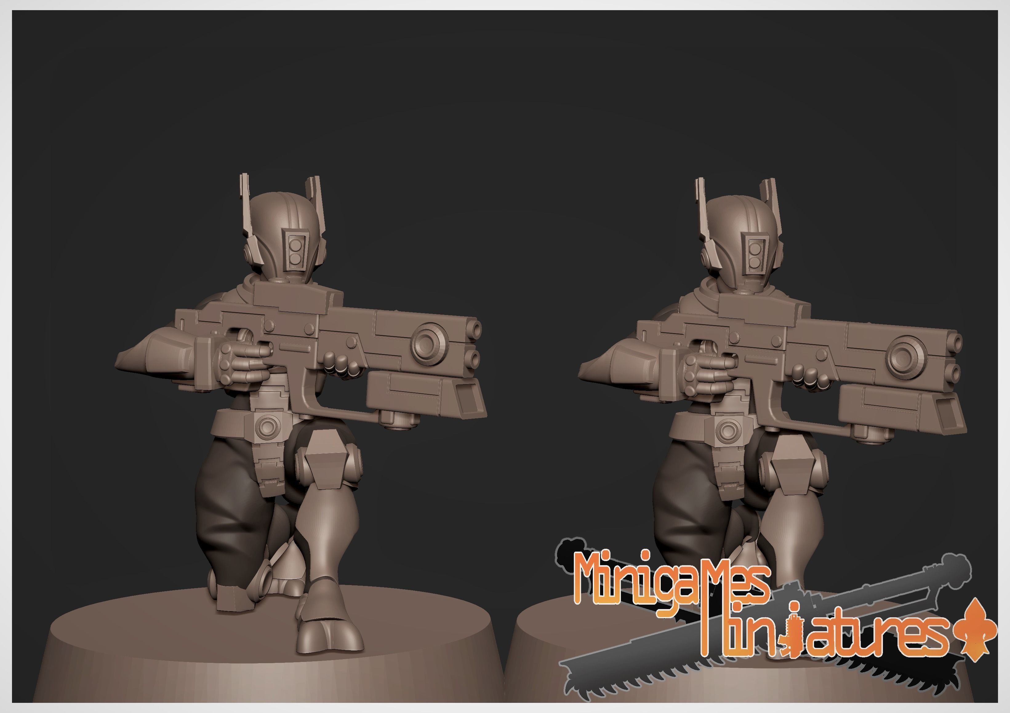 Greater good anime figurines 3D print model_6