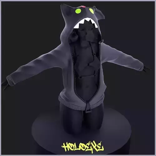 Neko Vamp Hoodie