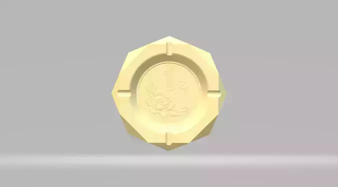 Chinese Lucky Ashtray 3D print model