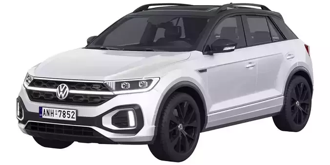 Volkswagen T-Roc R-line 2022 3D model