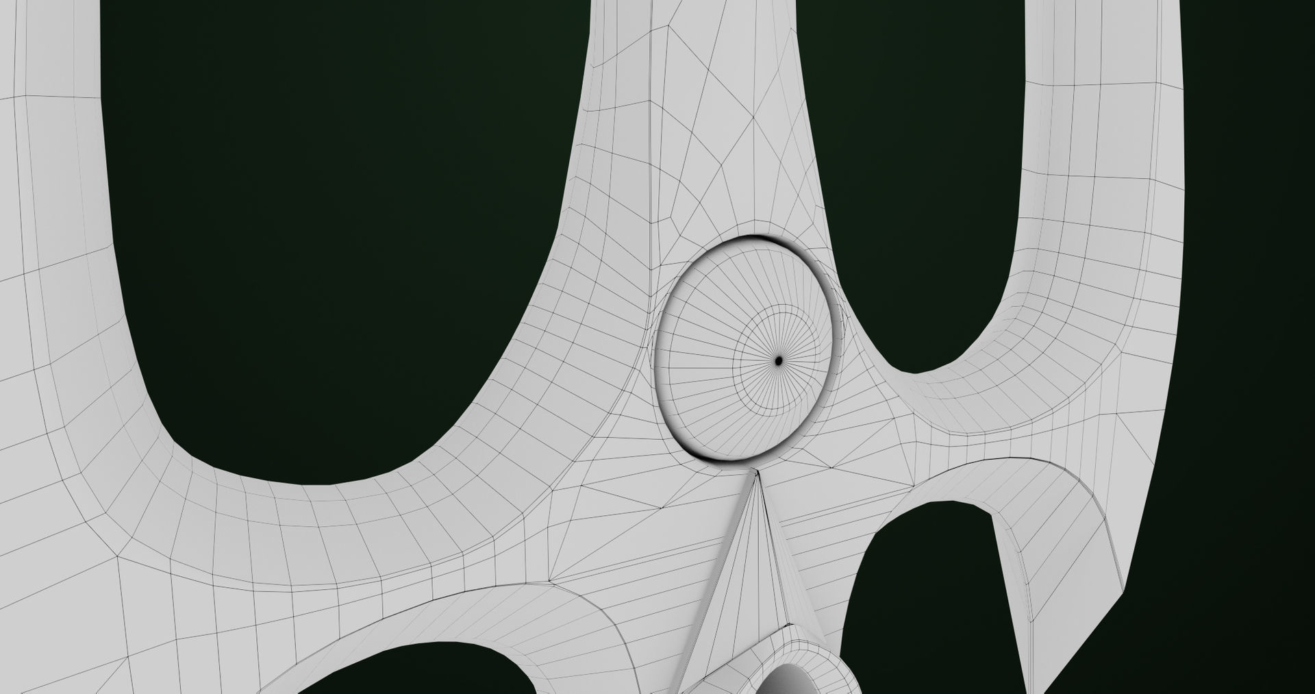 Fantasy Trident 06 All PBR Unity UE Textures Included Low-poly 3D model_20