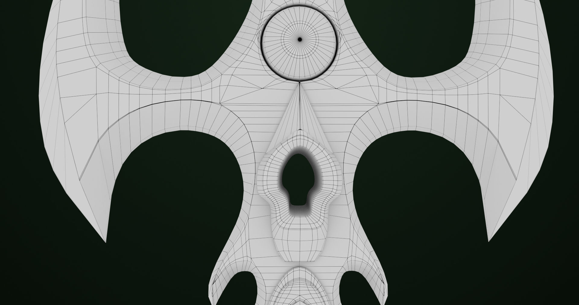 Fantasy Trident 06 All PBR Unity UE Textures Included Low-poly 3D model_22