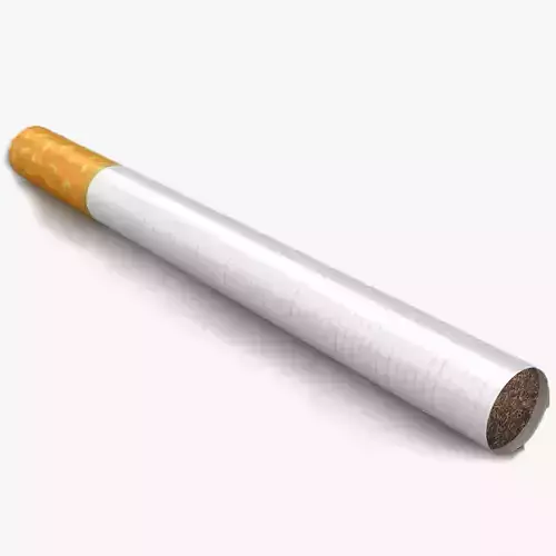 Cigarette Low-poly 3D model