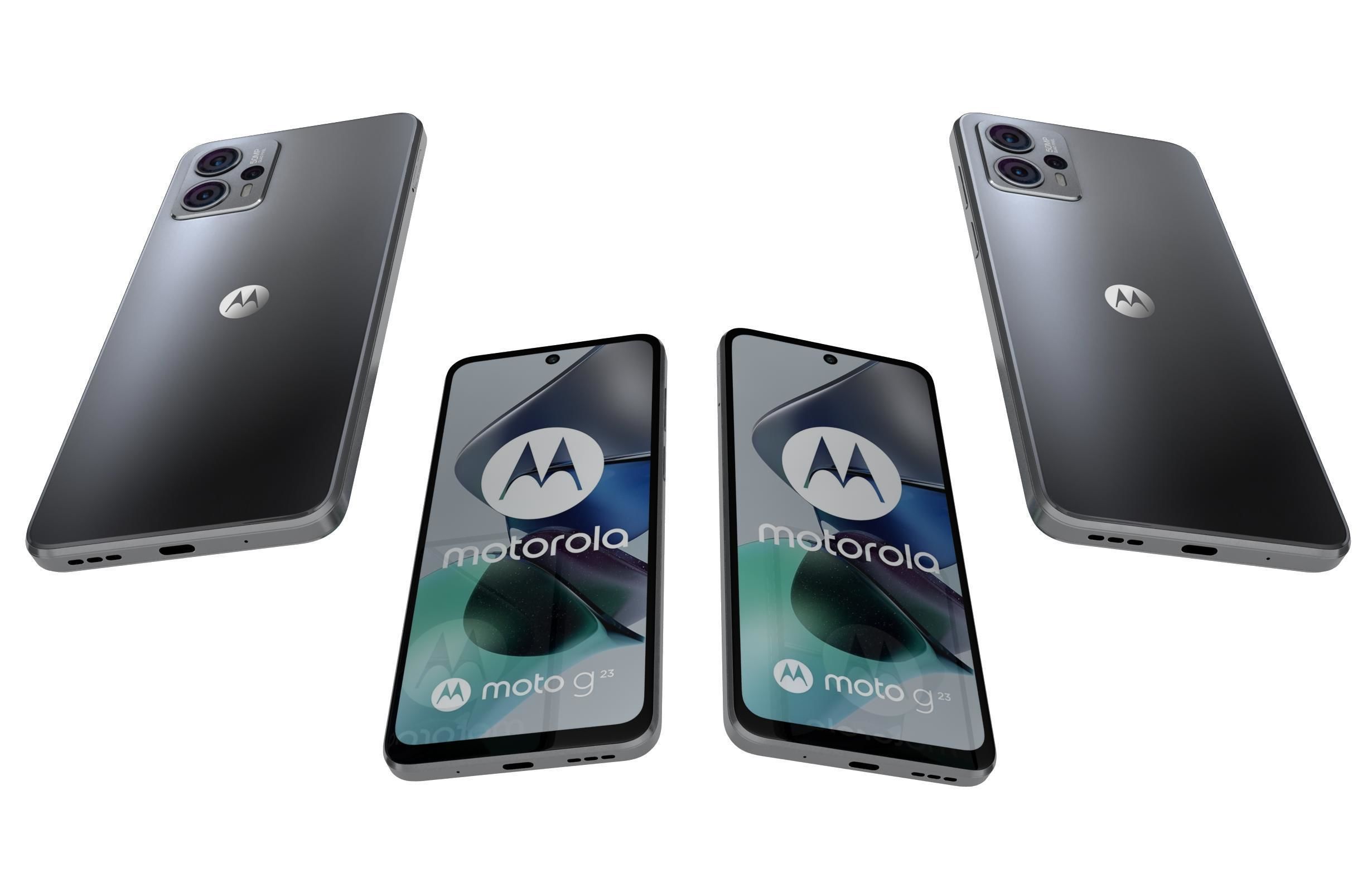 Motorola Moto G23 Black 3D model_4