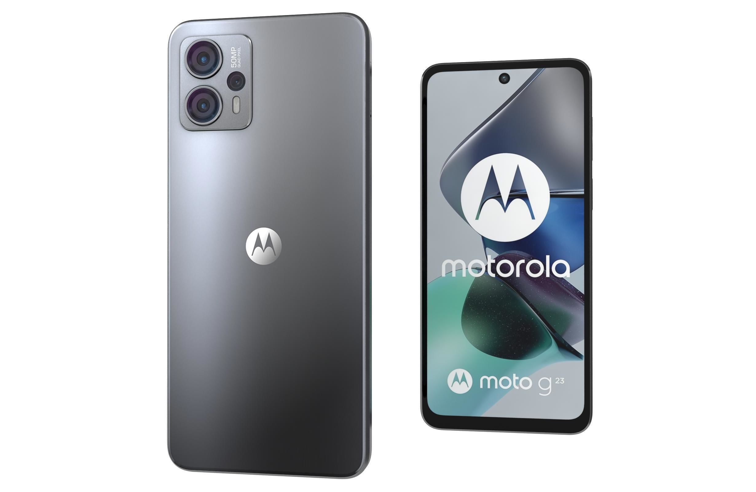 Motorola Moto G23 Black 3D model_6