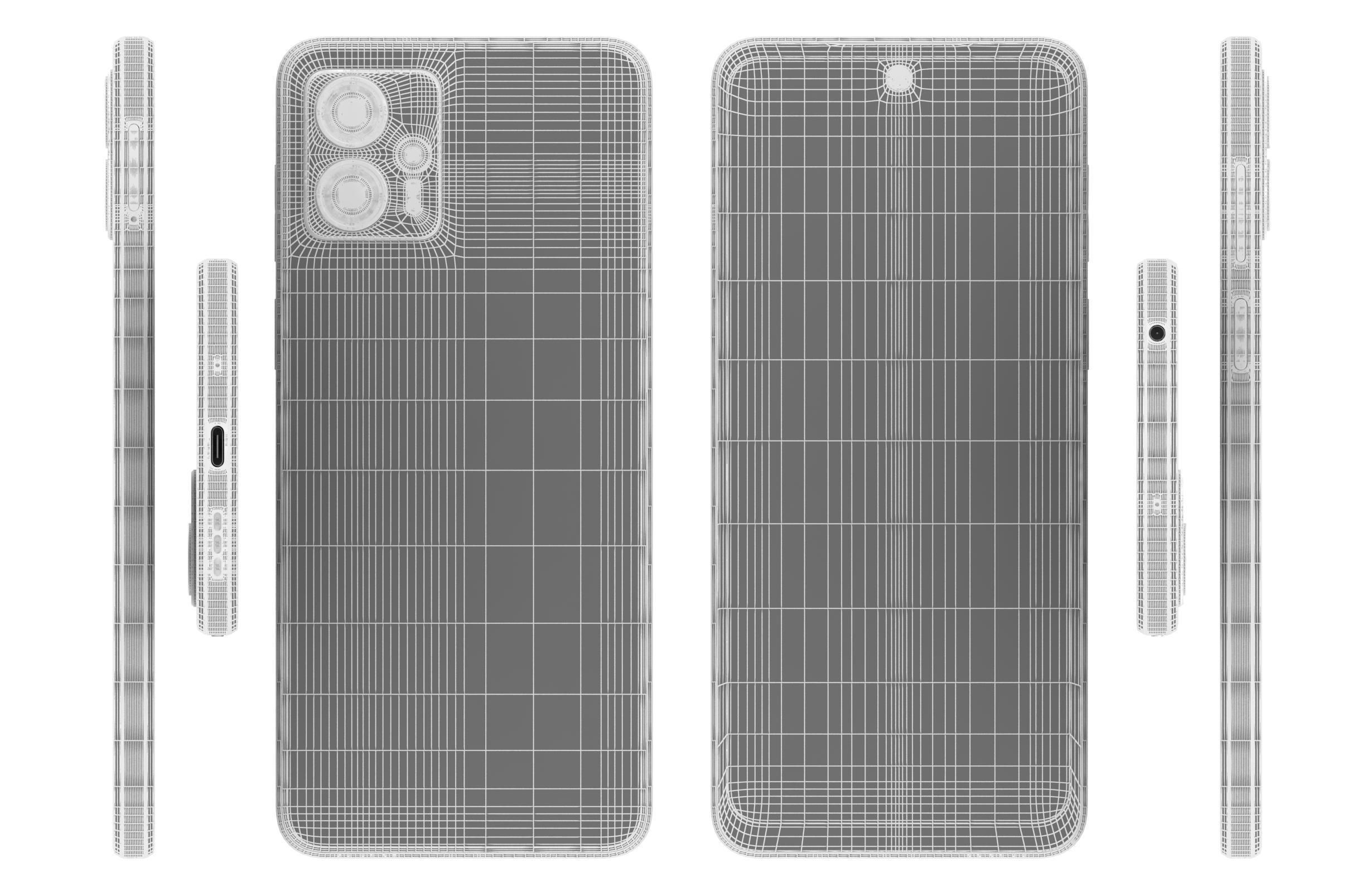 Motorola Moto G23 Black 3D model_17