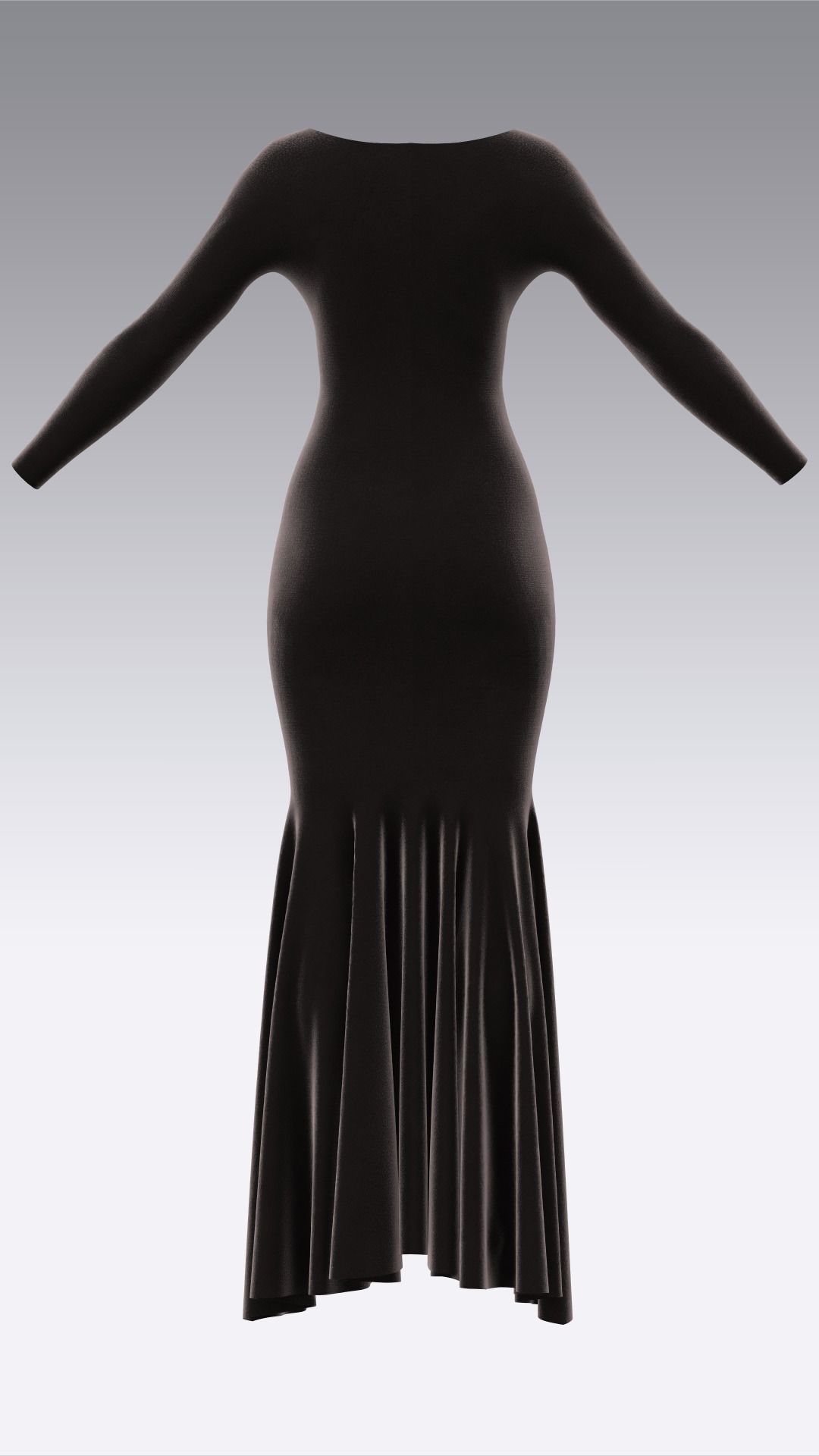 Dress Outfits MD CLO 3D ZPRJ ZPAC project files 3D model_32