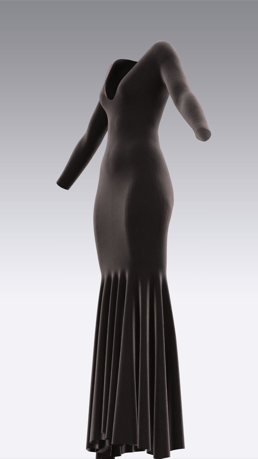 Dress Outfits MD CLO 3D ZPRJ ZPAC project files 3D model_29