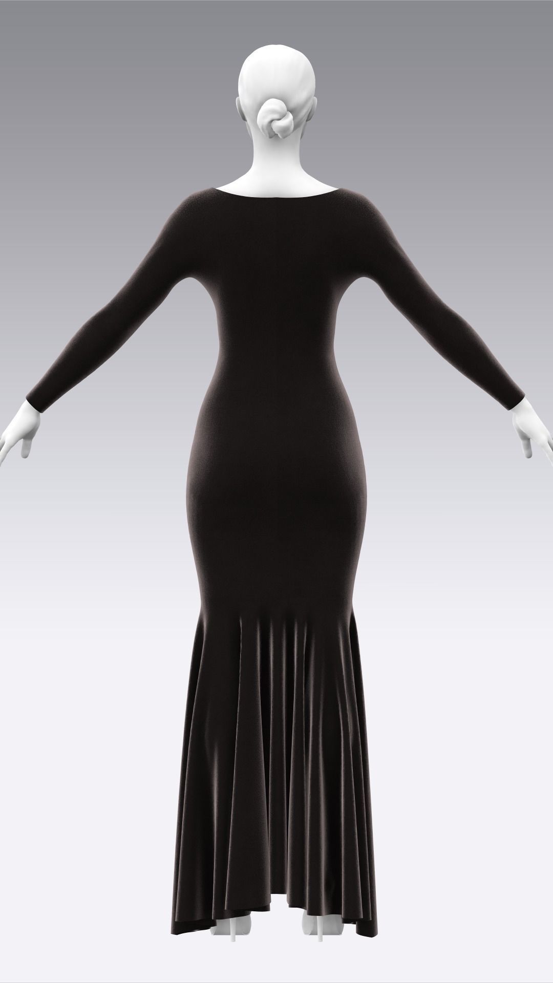 Dress Outfits MD CLO 3D ZPRJ ZPAC project files 3D model_35