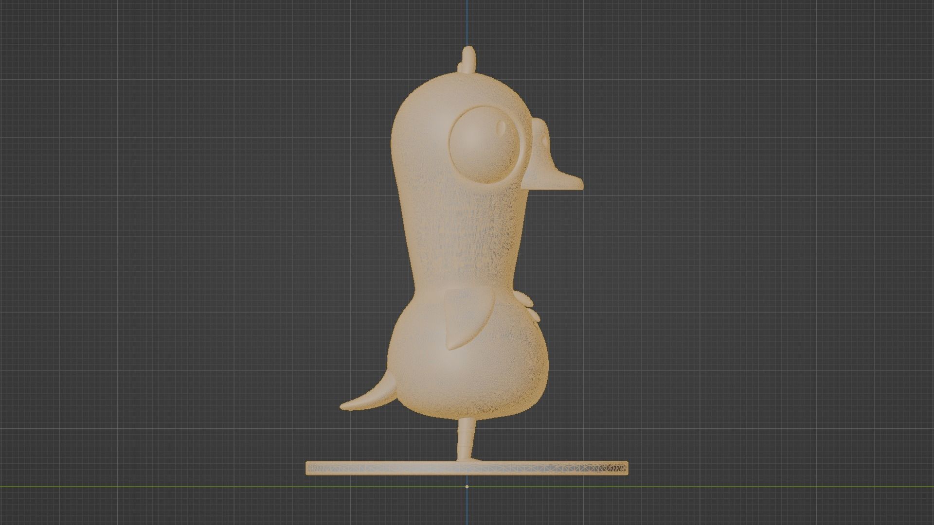 Goose goose duck base character fan made 3D print model_6