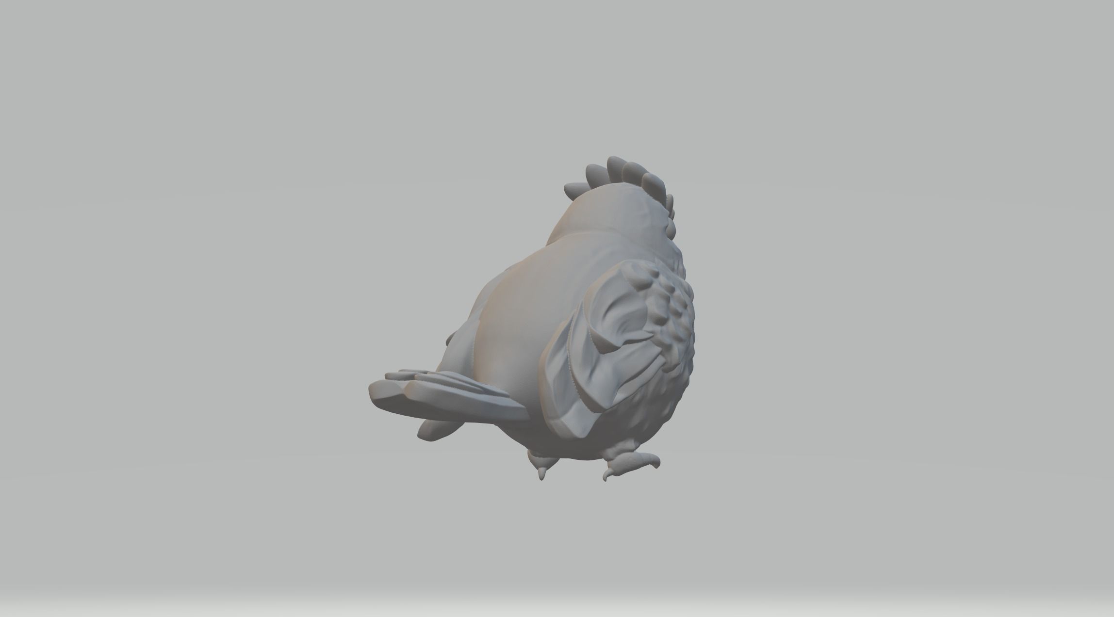 Crest Feathers 3D print model_2