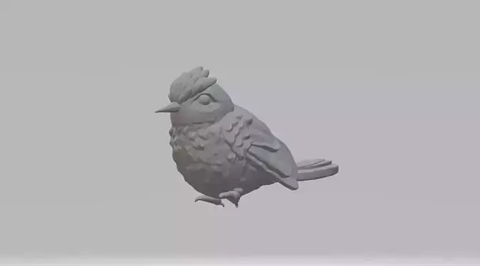 Crest Feathers 3D print model Crest Feathers 3D print model