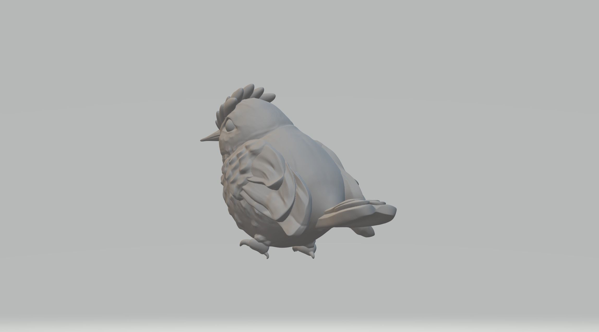 Crest Feathers 3D print model_1