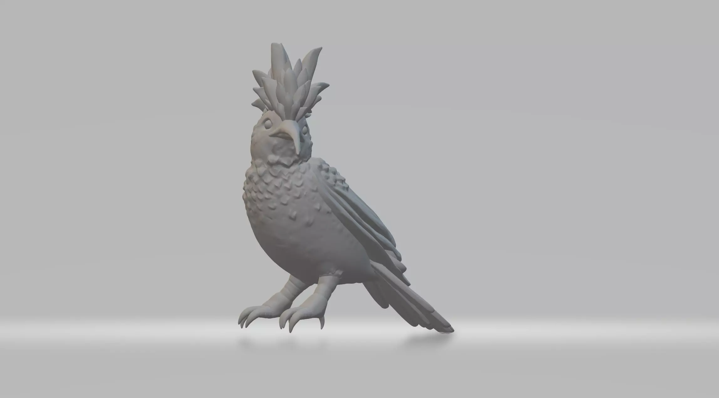 Abubilla Bird aka Eurasian Hoopoe 3D print model_0