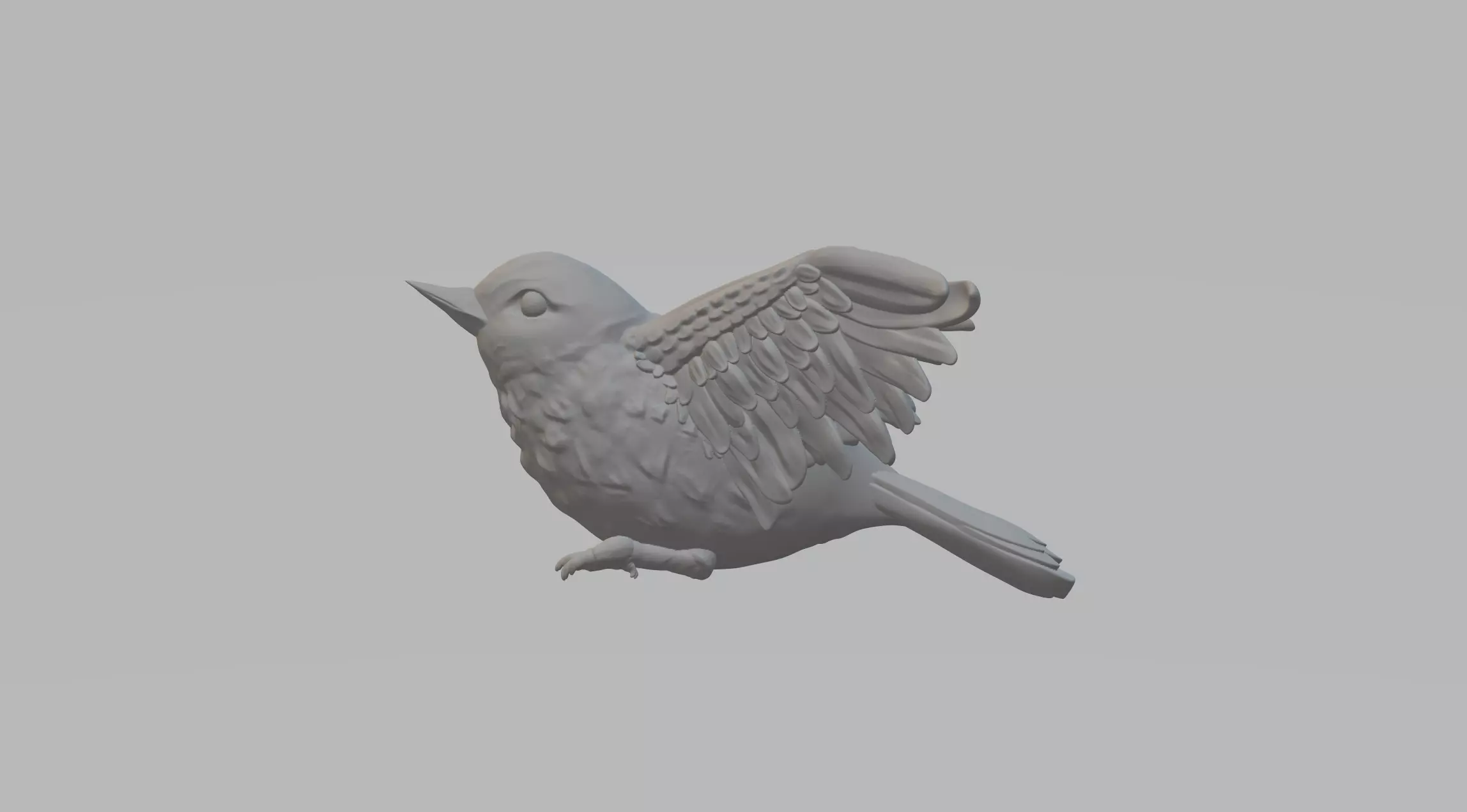 Sparrow Bird 3D print model
