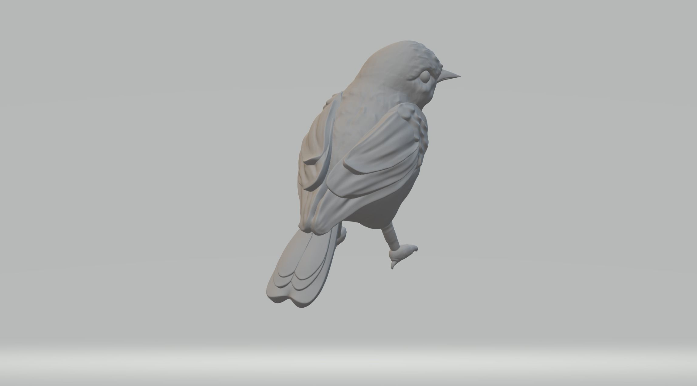 Sparrow Bird 3D print model_3
