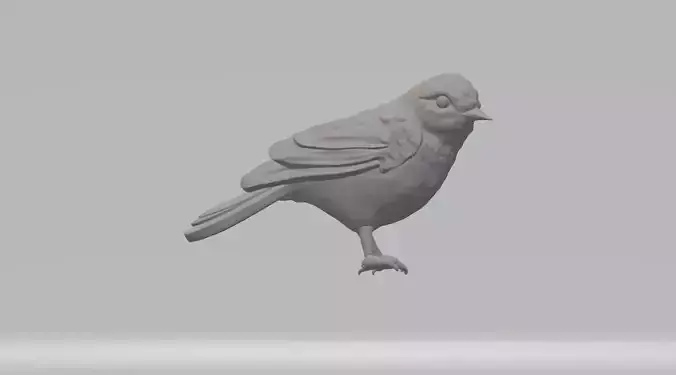 Sparrow Bird 3D print model