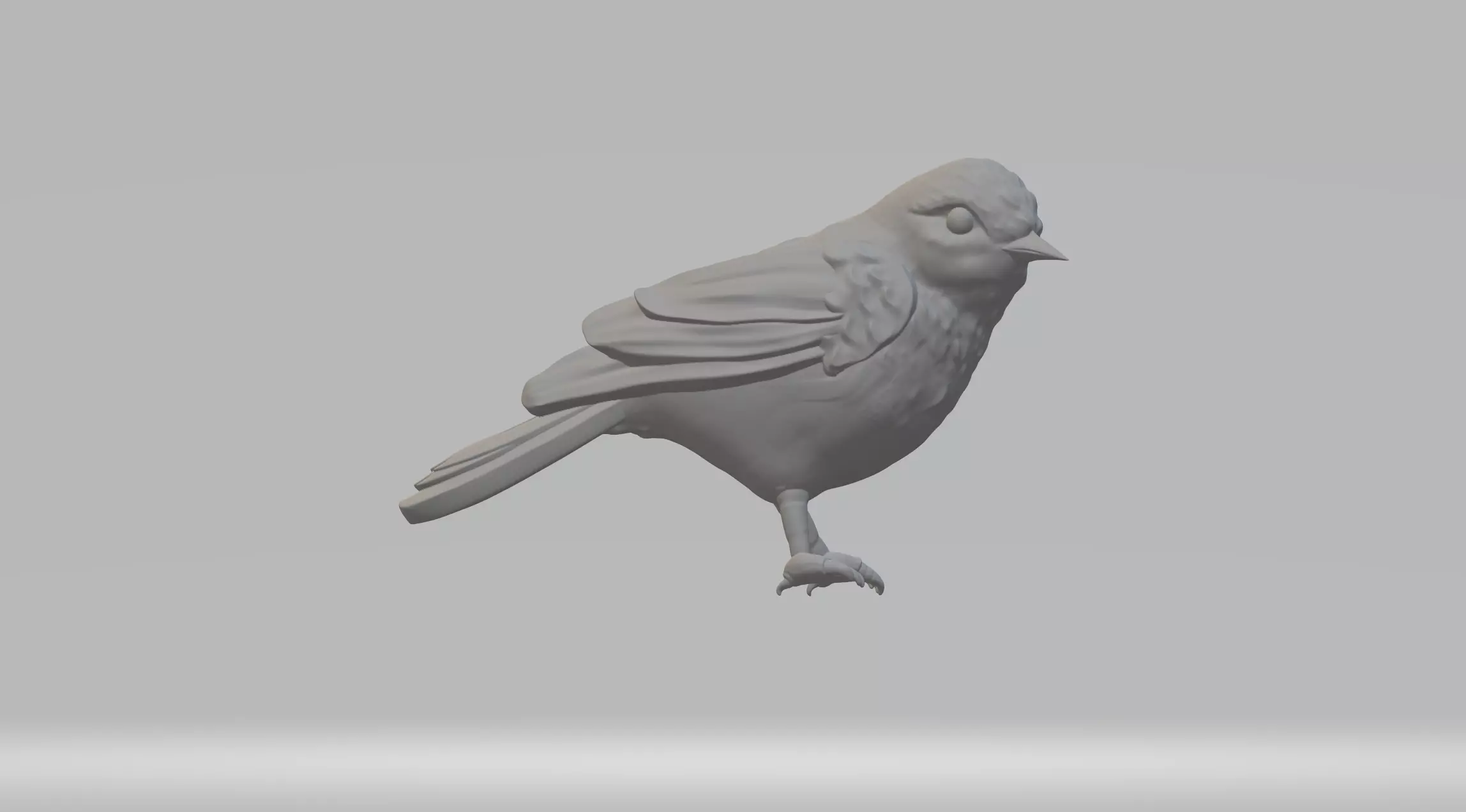 Sparrow Bird 3D print model_0