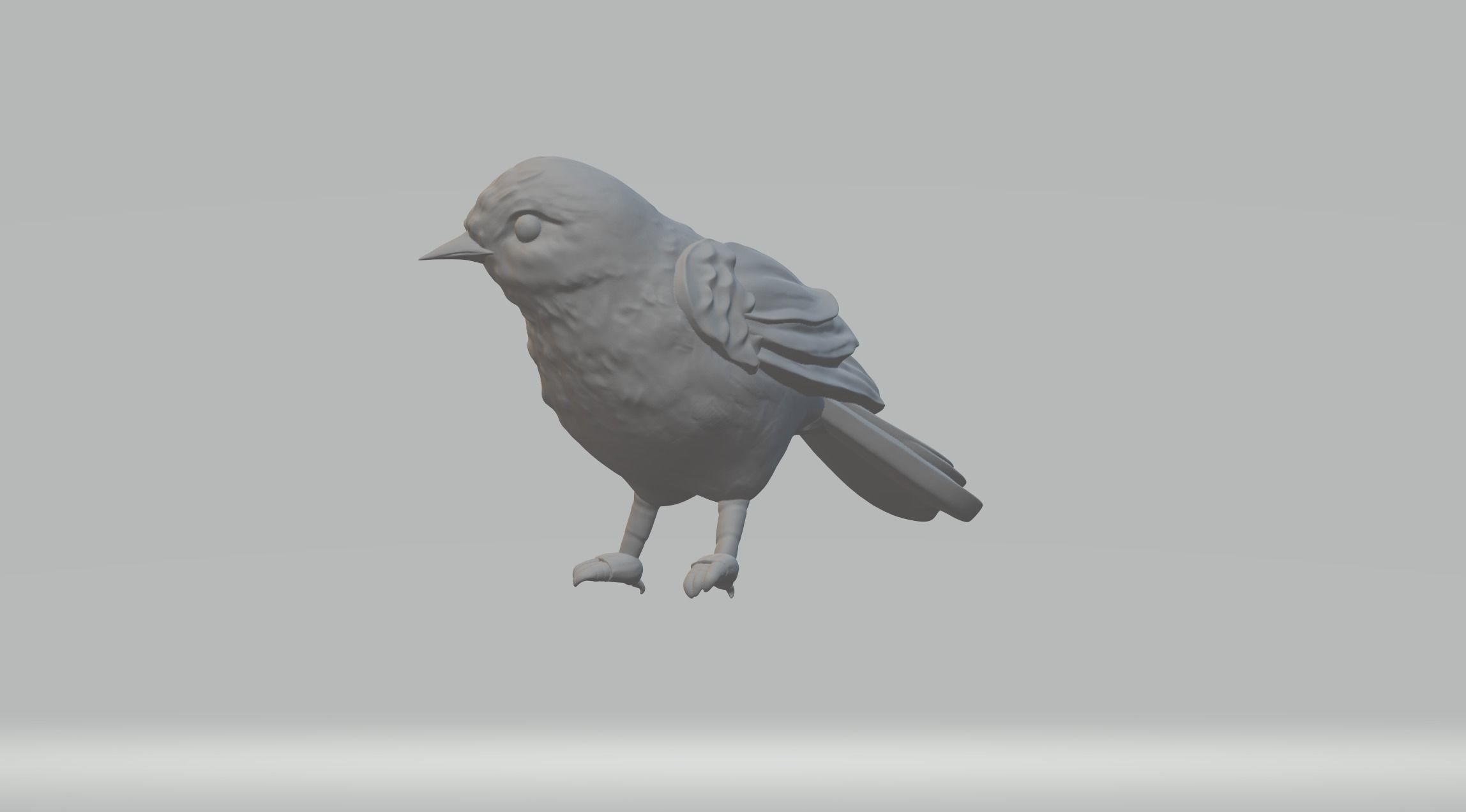 Sparrow Bird 3D print model_1