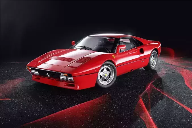 Ferrari 288 GTO 1984-1987 3D model Ferrari 288 GTO 1984-1987 3D model