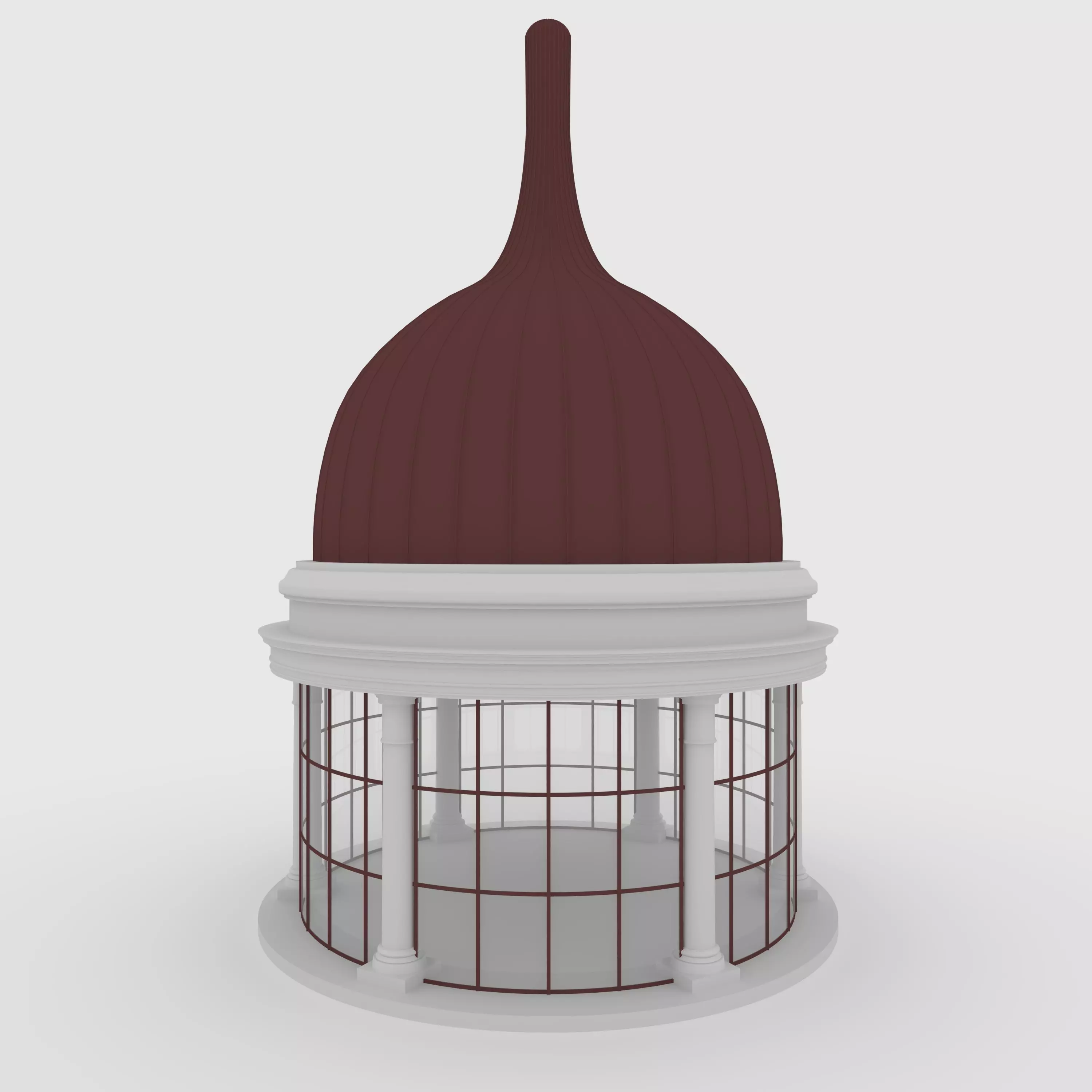 Classic Dome 3 3D model_0