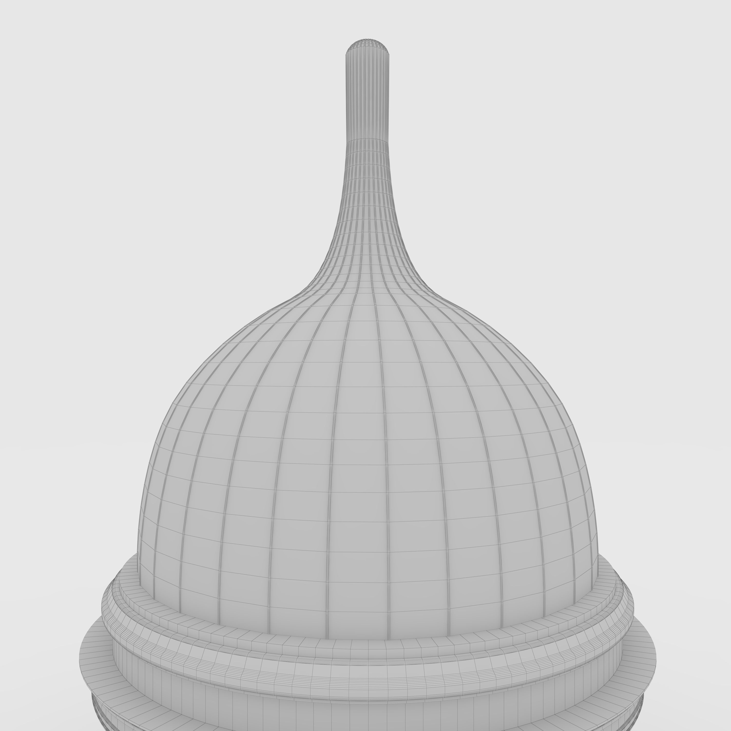 Classic Dome 3 3D model_5