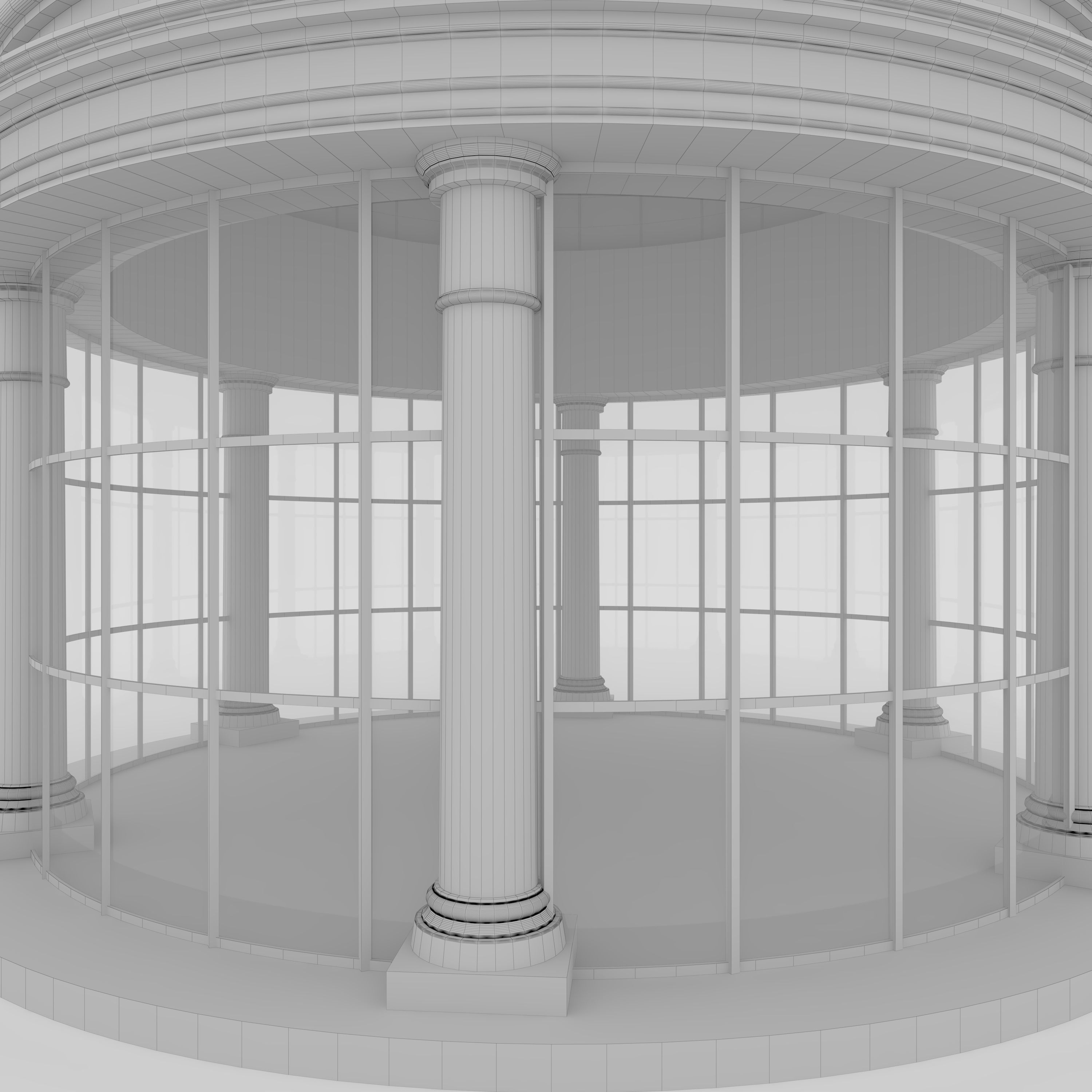 Classic Dome 3 3D model_11