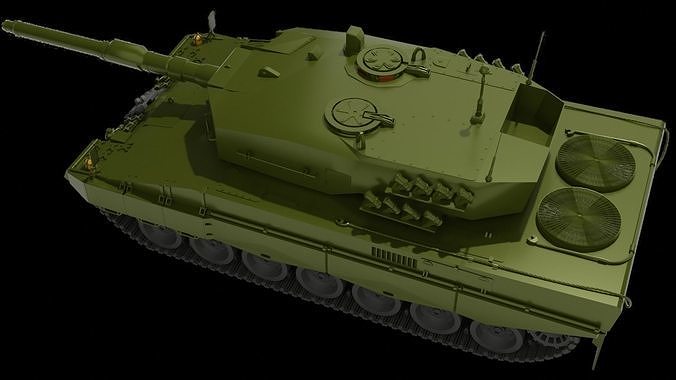 Tank Leopard 3D model