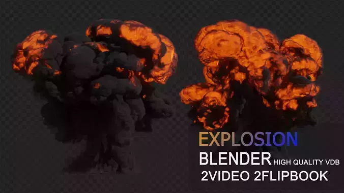 Explosion Bomb Animation