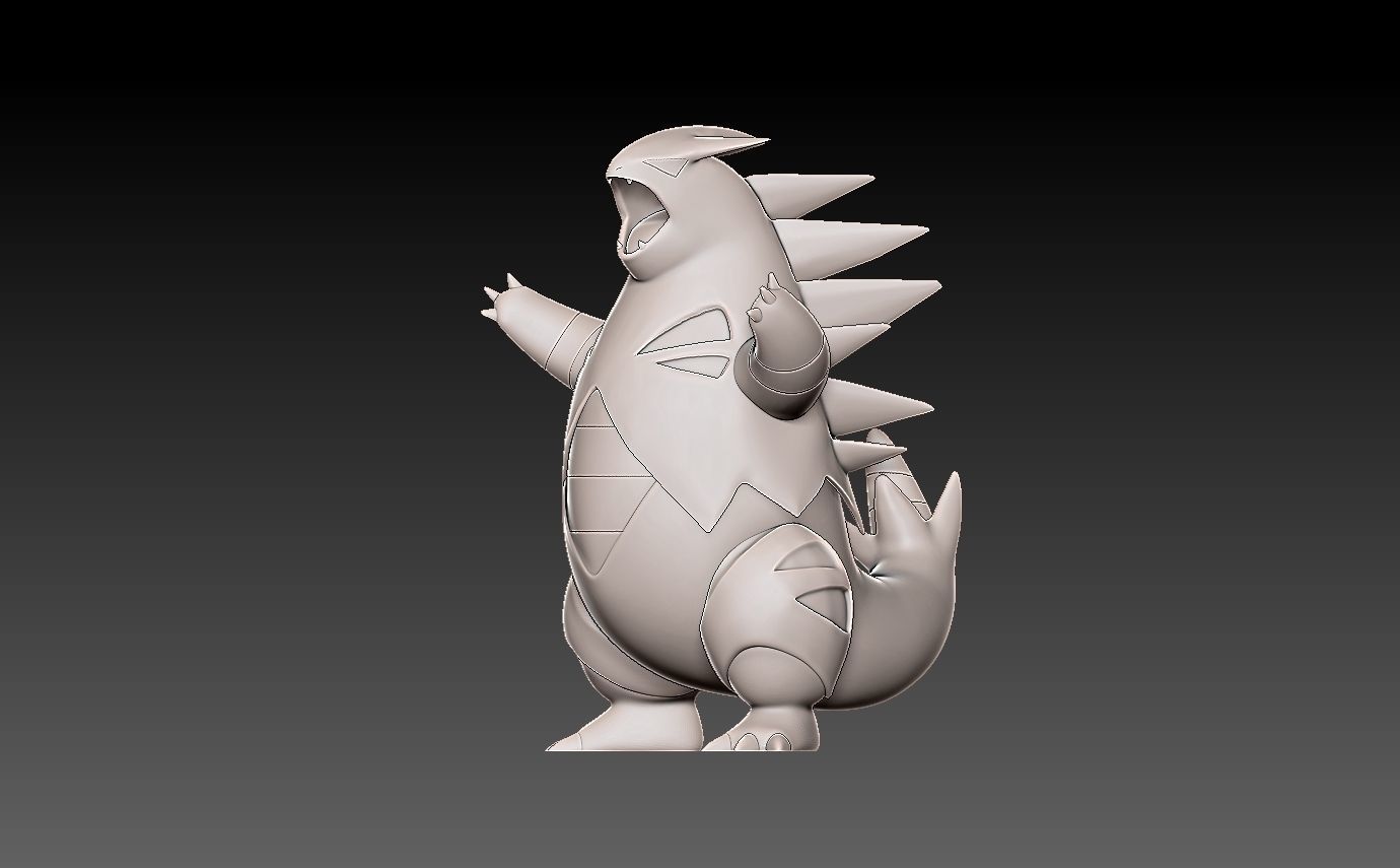 Pokemon larvitar evolution pack 3D print model_15