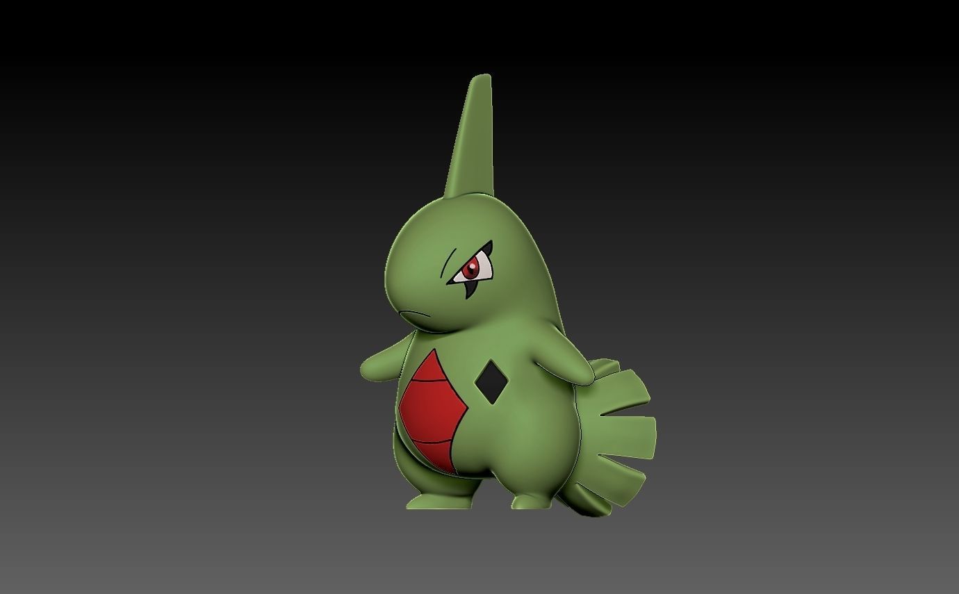 Pokemon larvitar evolution pack 3D print model_4
