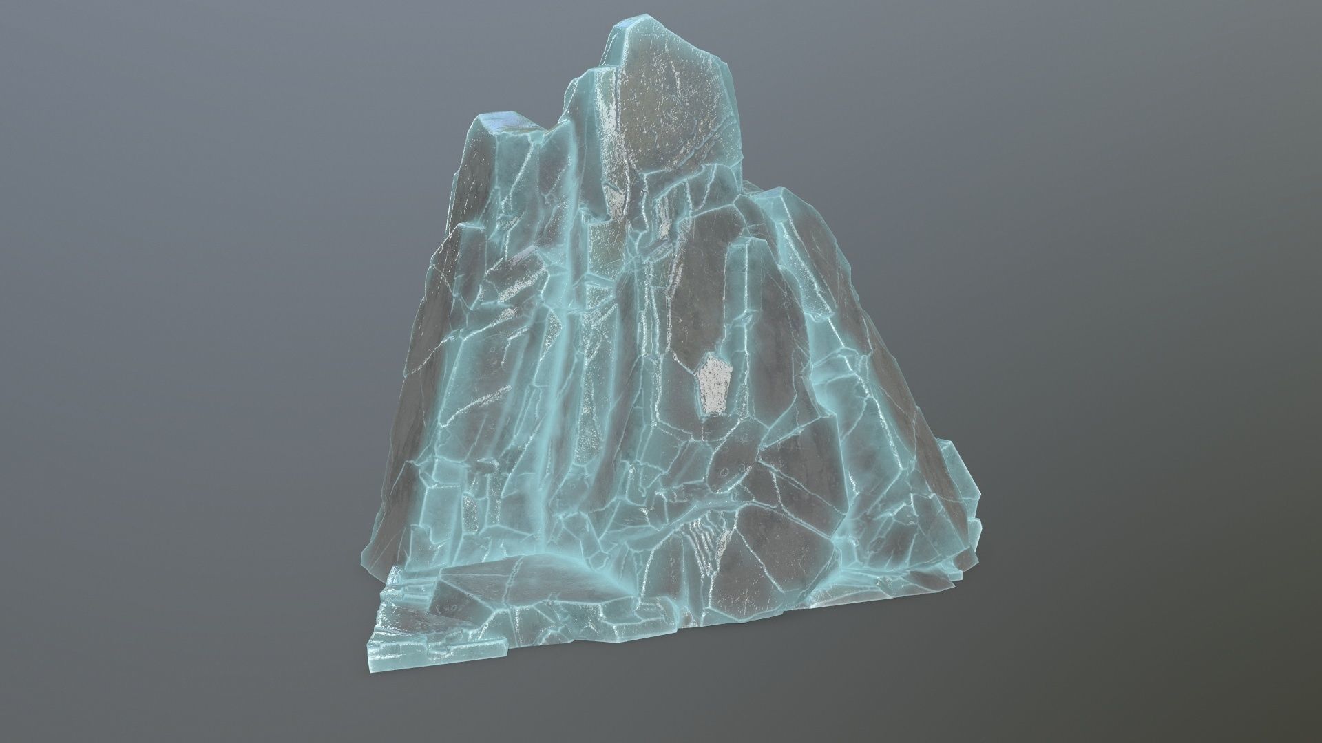 Skull Altar Low-poly 3D model_8