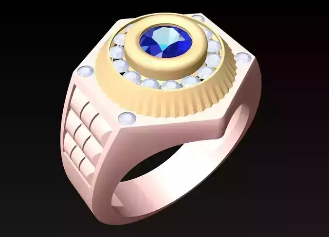 Diamond Rings - Mens Ring - N6843