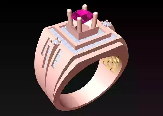 Diamond Rings - Mens Ring - N6394