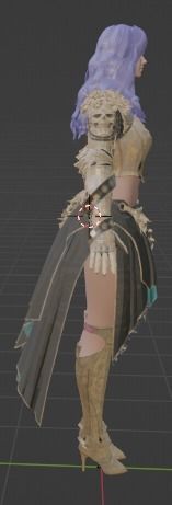 Nova Woman Character 3D model_12